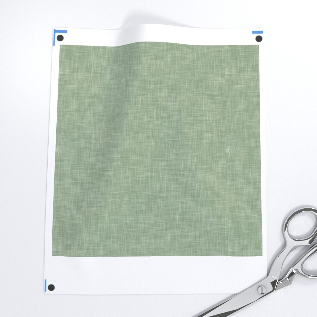 Solid Light Sage Green Boy Texture Custom Printed Fabric by Spoonflower Various Fabrics by the Yard or Fat Quarter