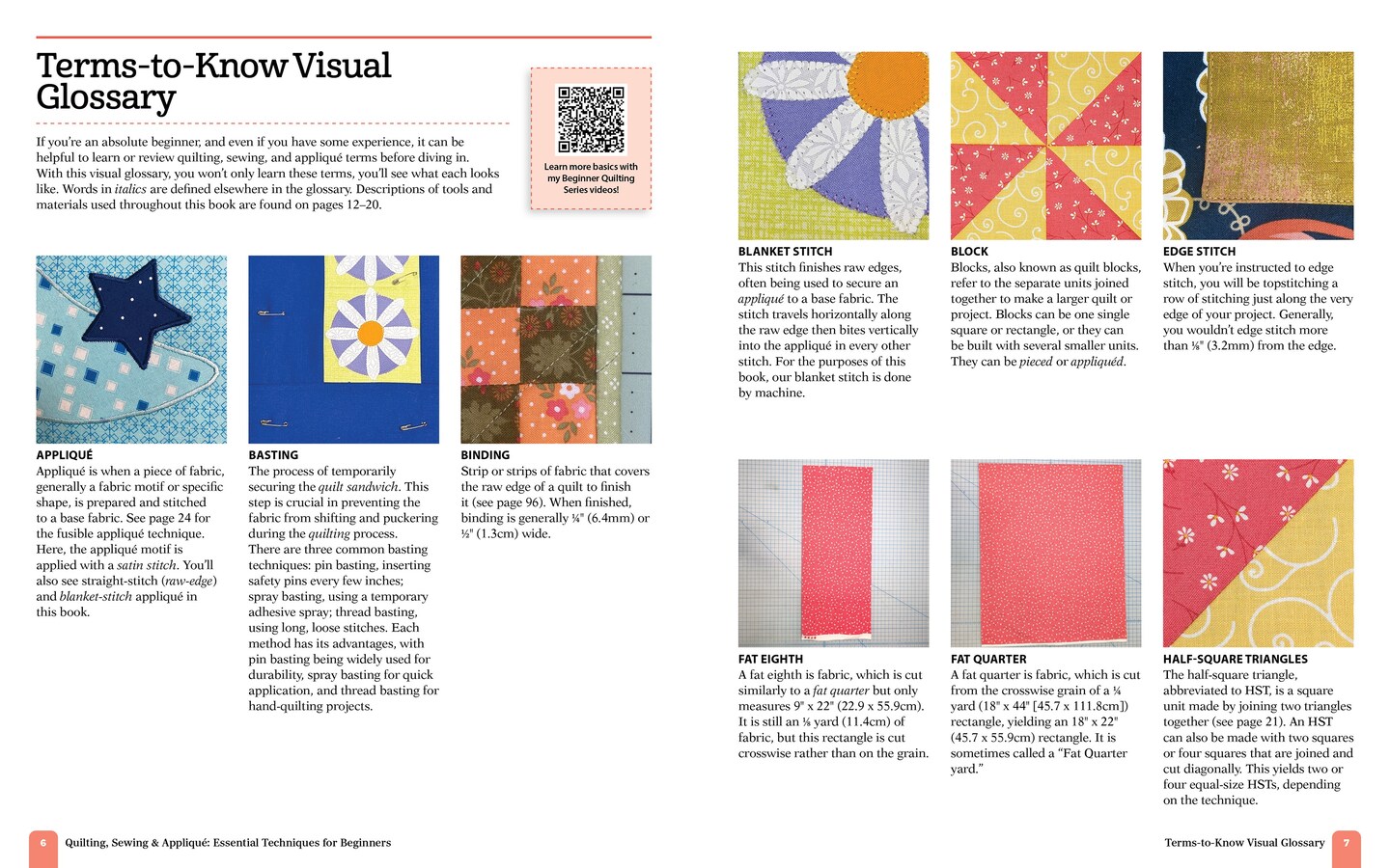 Quilting, Sewing & Applique-Essential Techniques for Beginners