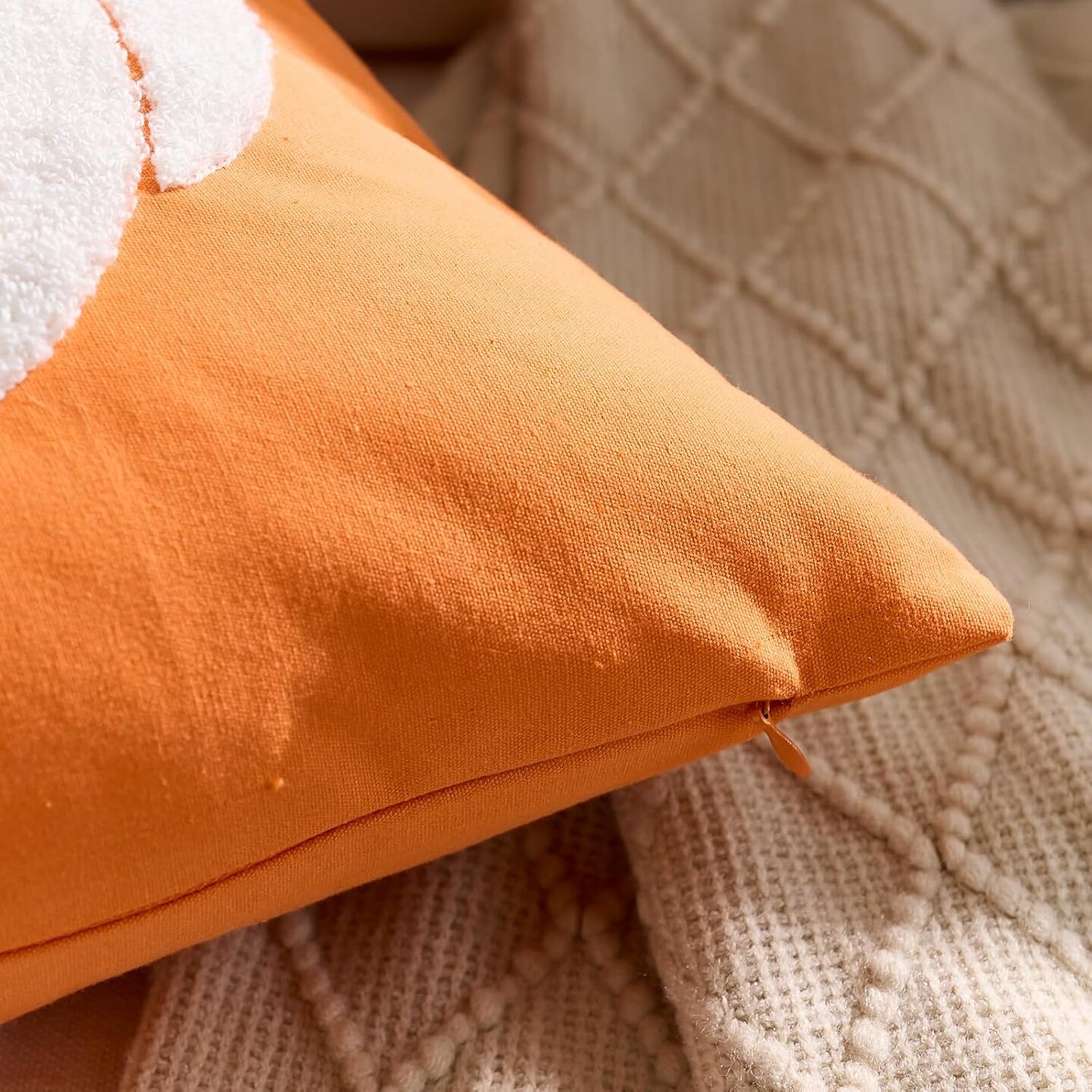 Set of 2 Fall Pillow Covers 20x20 Inch