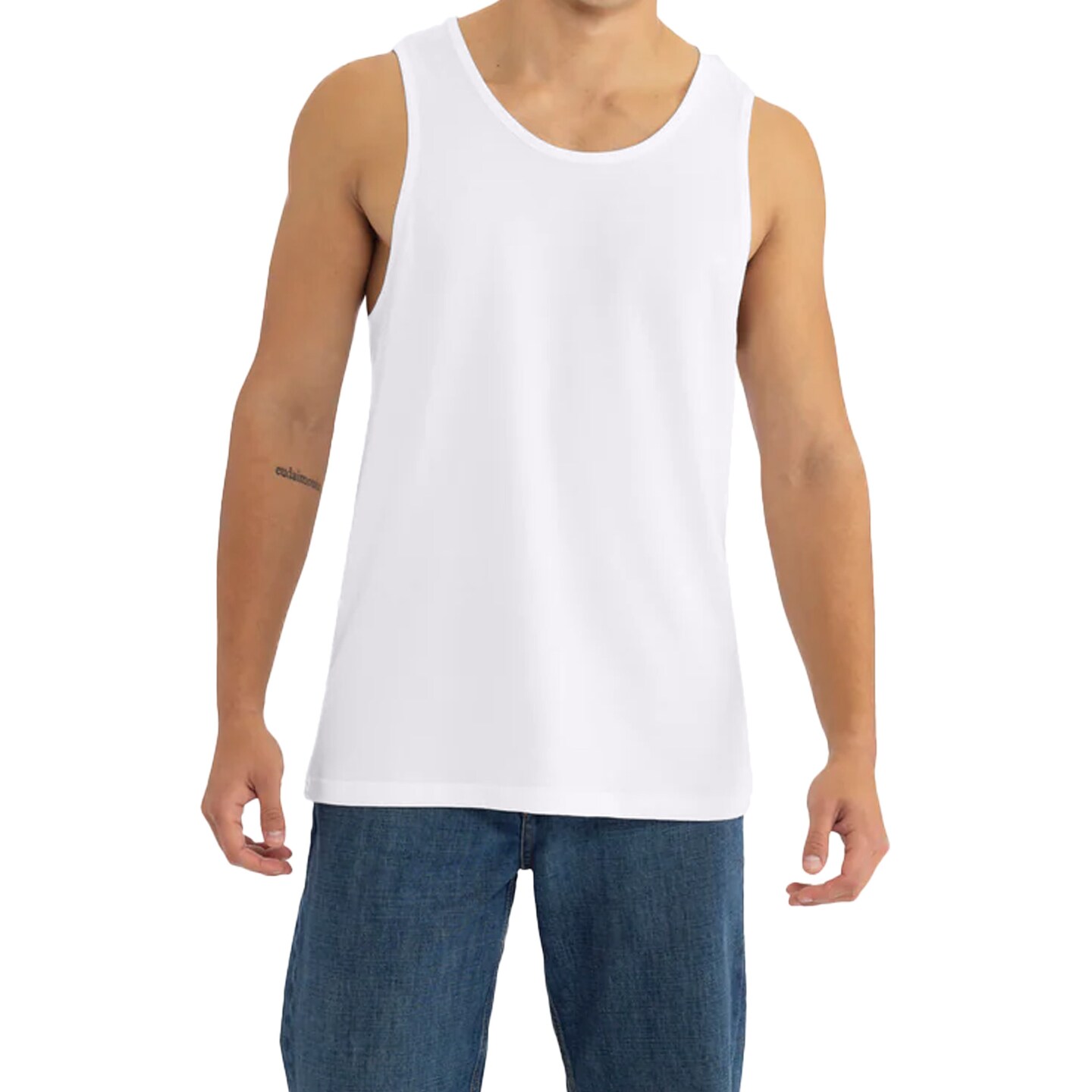 Next Level Men’s Cotton Muscle Tank, Casual Sleeveless Tank Top Blanks for DIY Crafting