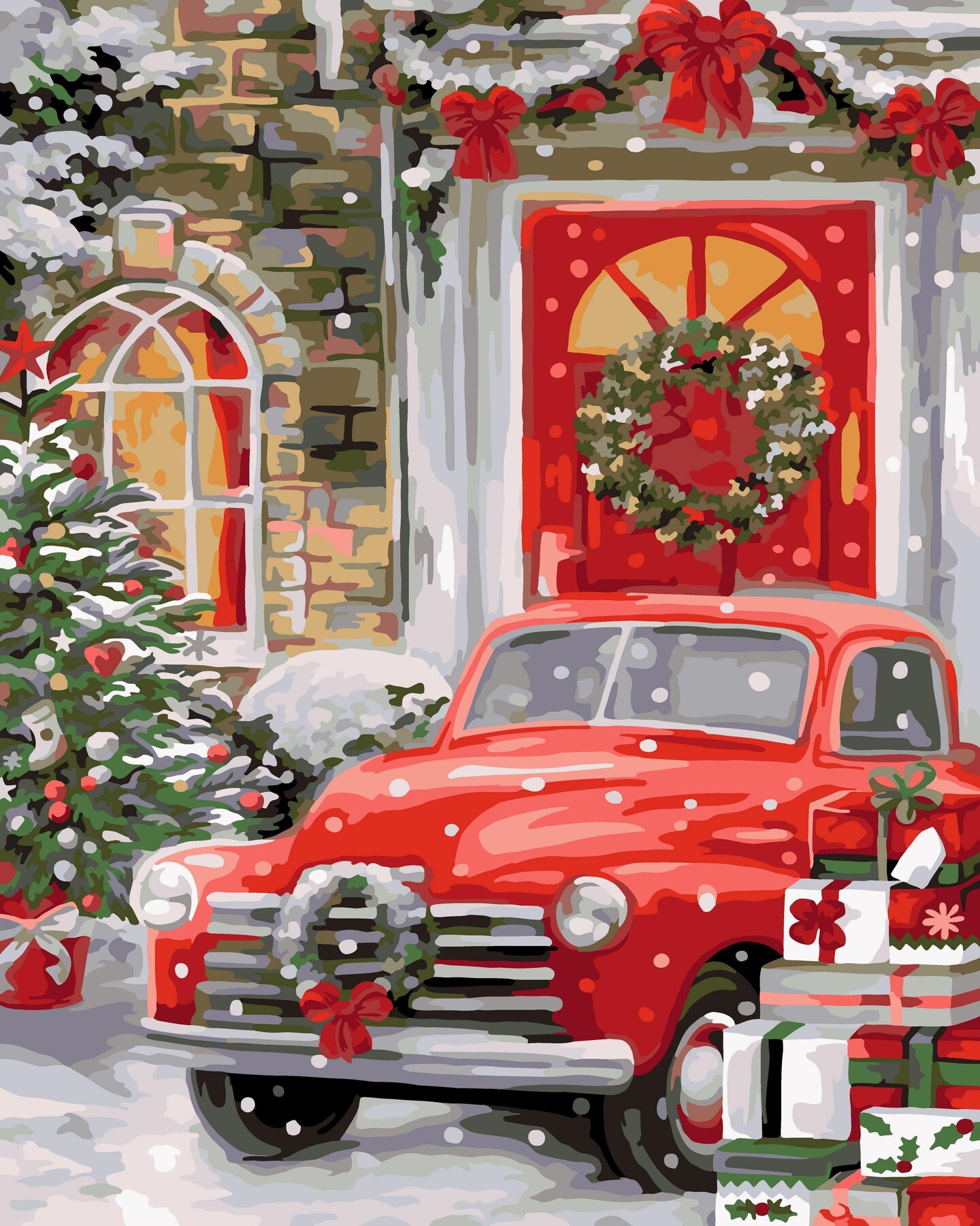 Painting by Numbers kit Crafting Spark Celebration Time L039 19.69 x 15.75 in