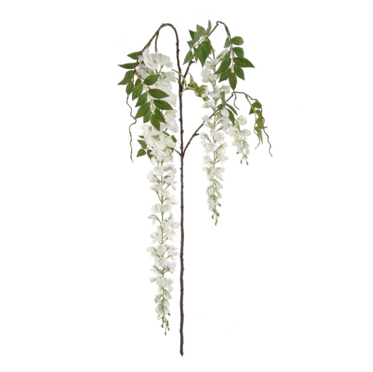 Hanging Wisteria Branch Spray - 70&#x22;-12 PACK