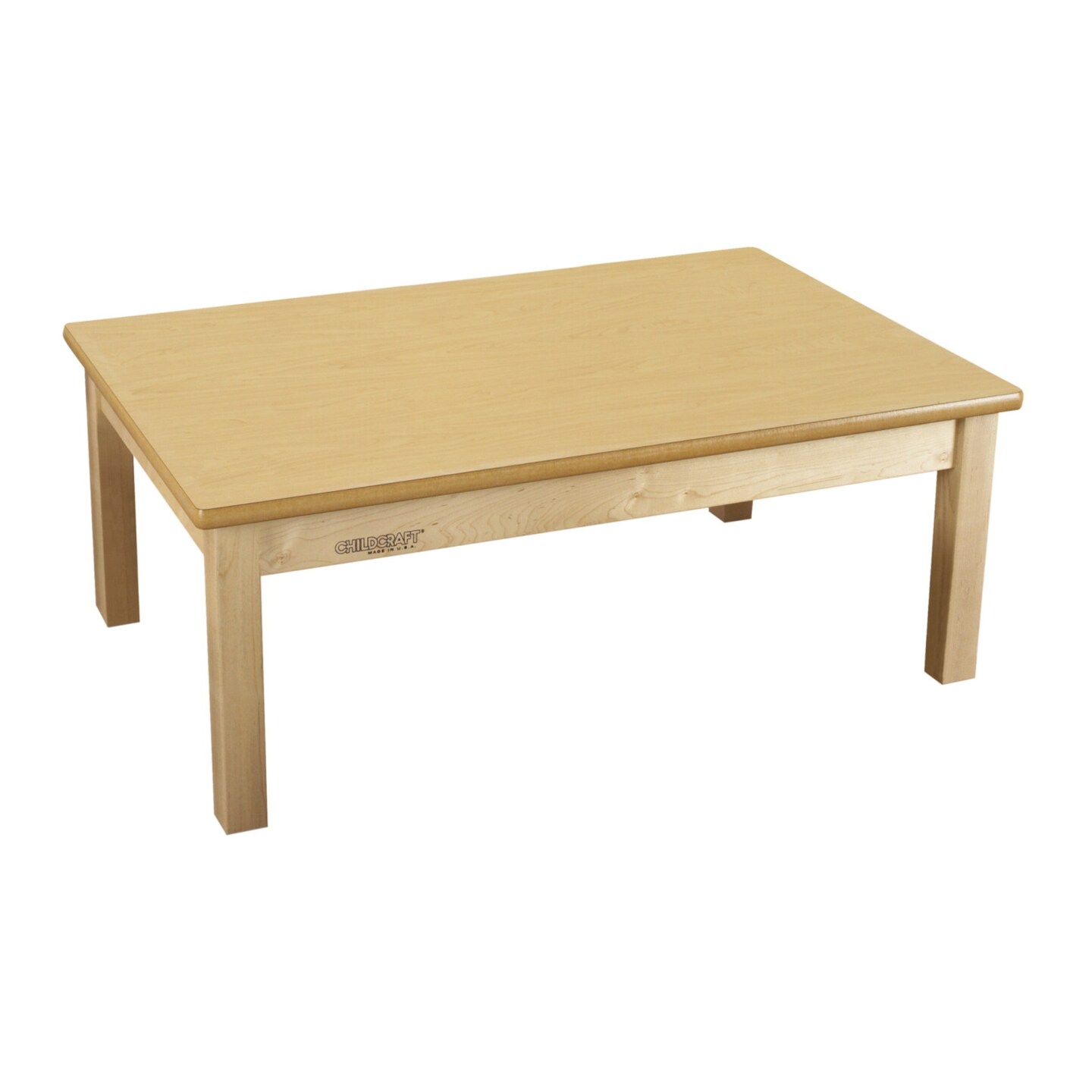 Childcraft Wood Table, Laminate Top, Rectangle, 30 x 48 x 30 Inches