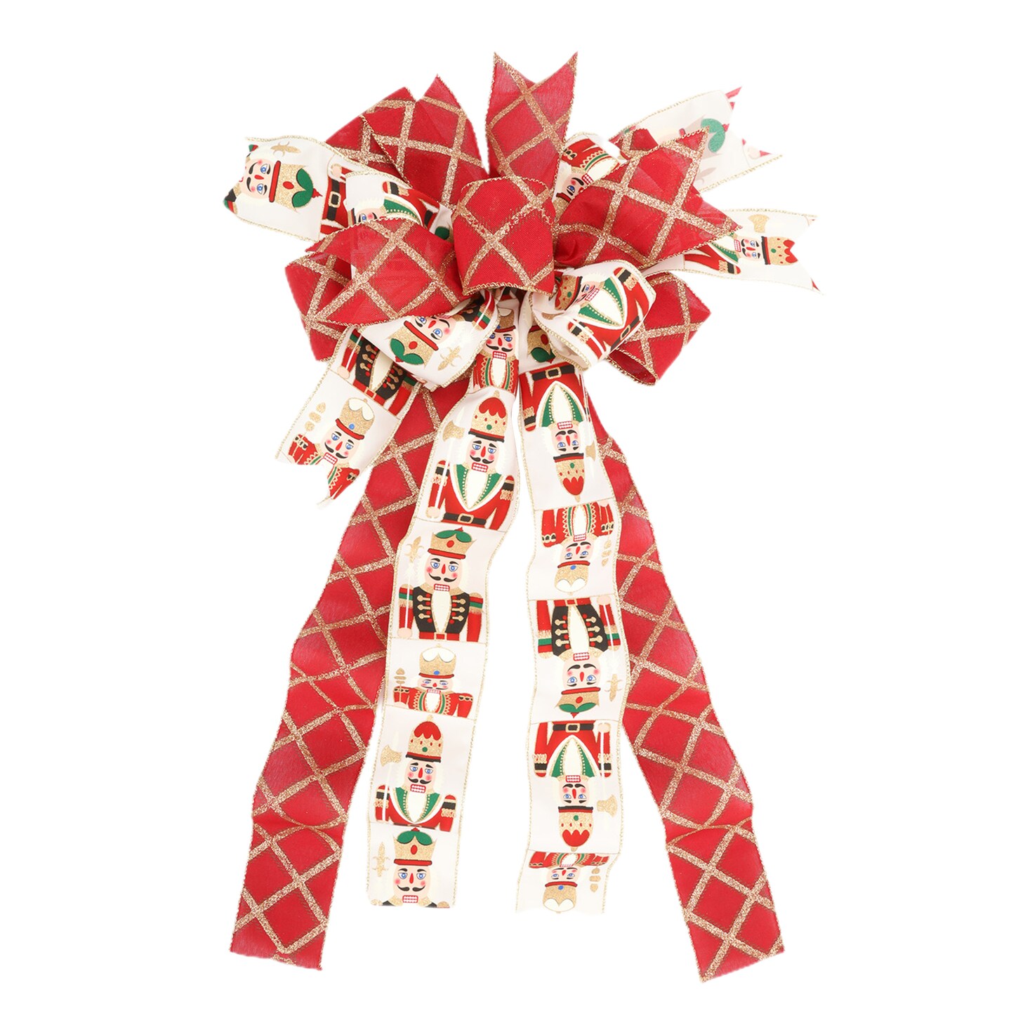 LaRibbons 2 1/2&#x22; Wired Ribbon | &#x22;Nutcracker&#x22; | 10 Yard Roll