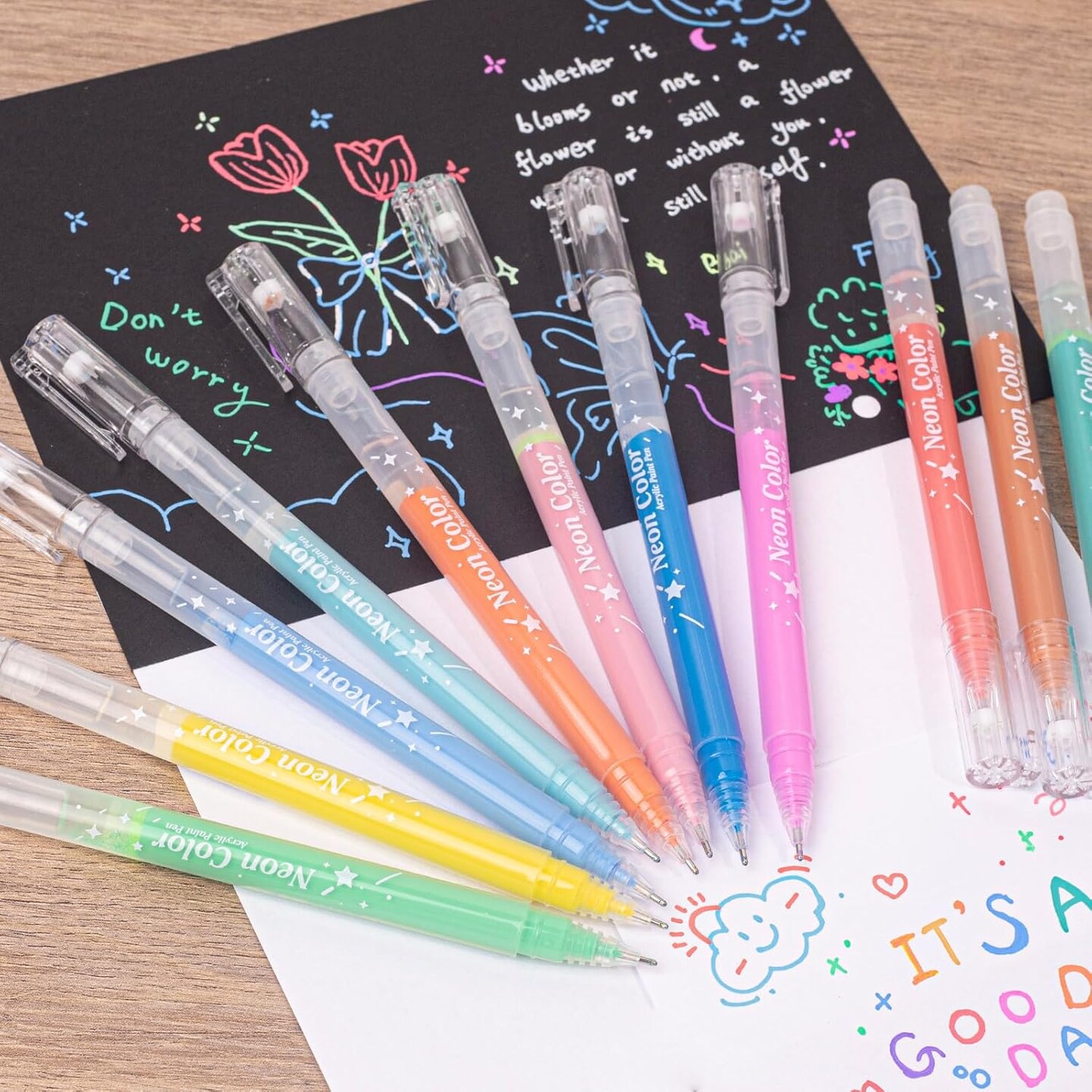 Acrylic Gel Pens for Drawing(Multicolor)