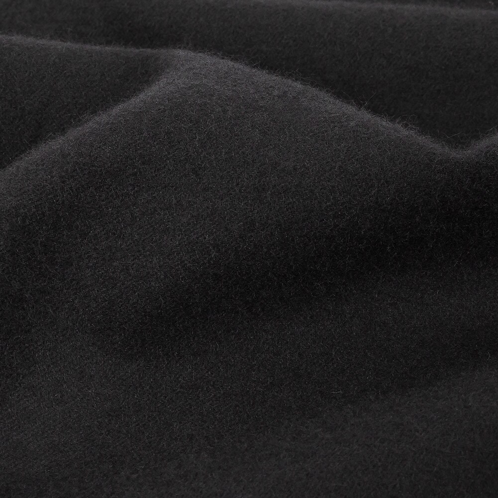 1 Yard Black Cotton Brushed Twill Lining