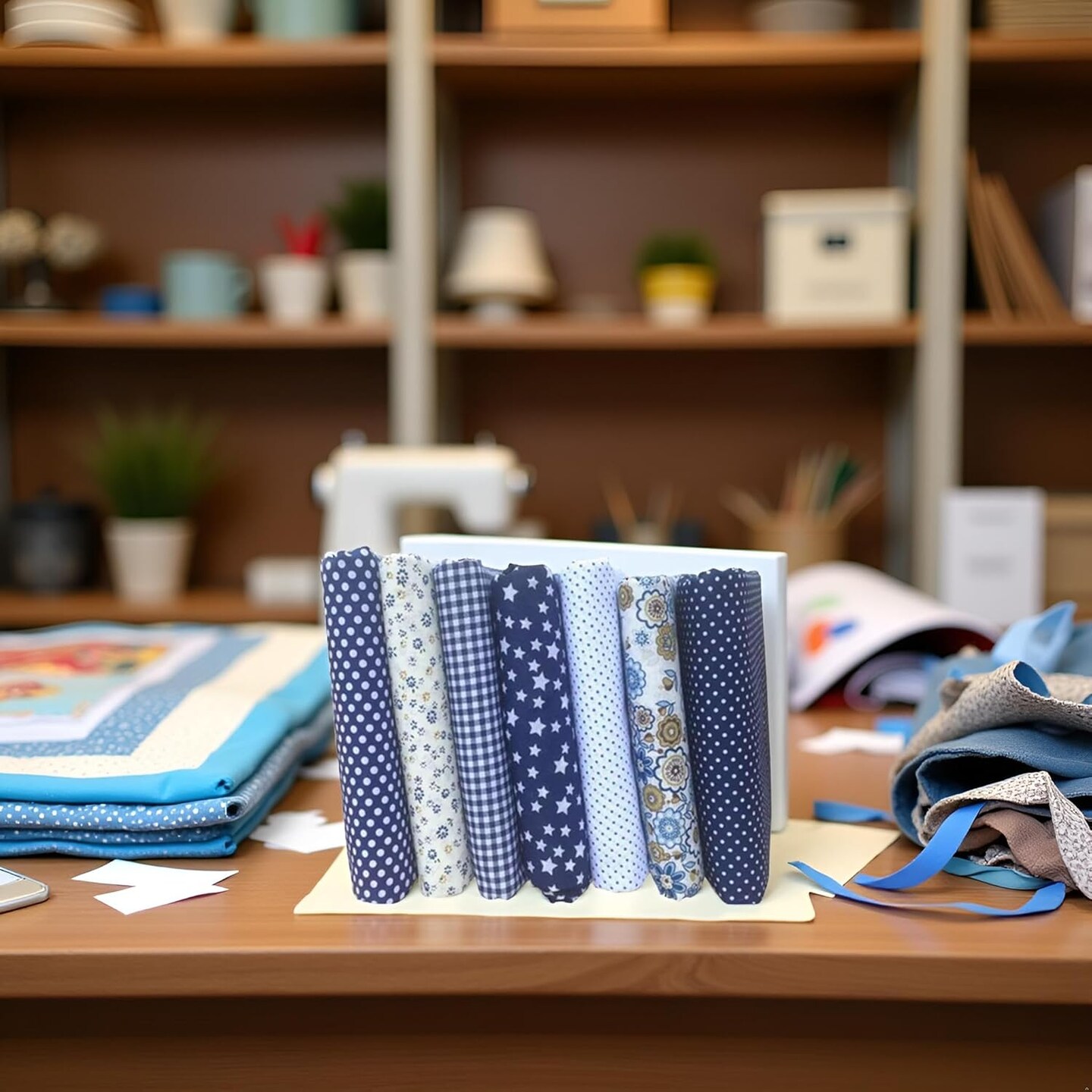 7pcs 10" x 10" (25cm x 25cm) Top Cotton Craft Fabric Bundle Squares Patchwork