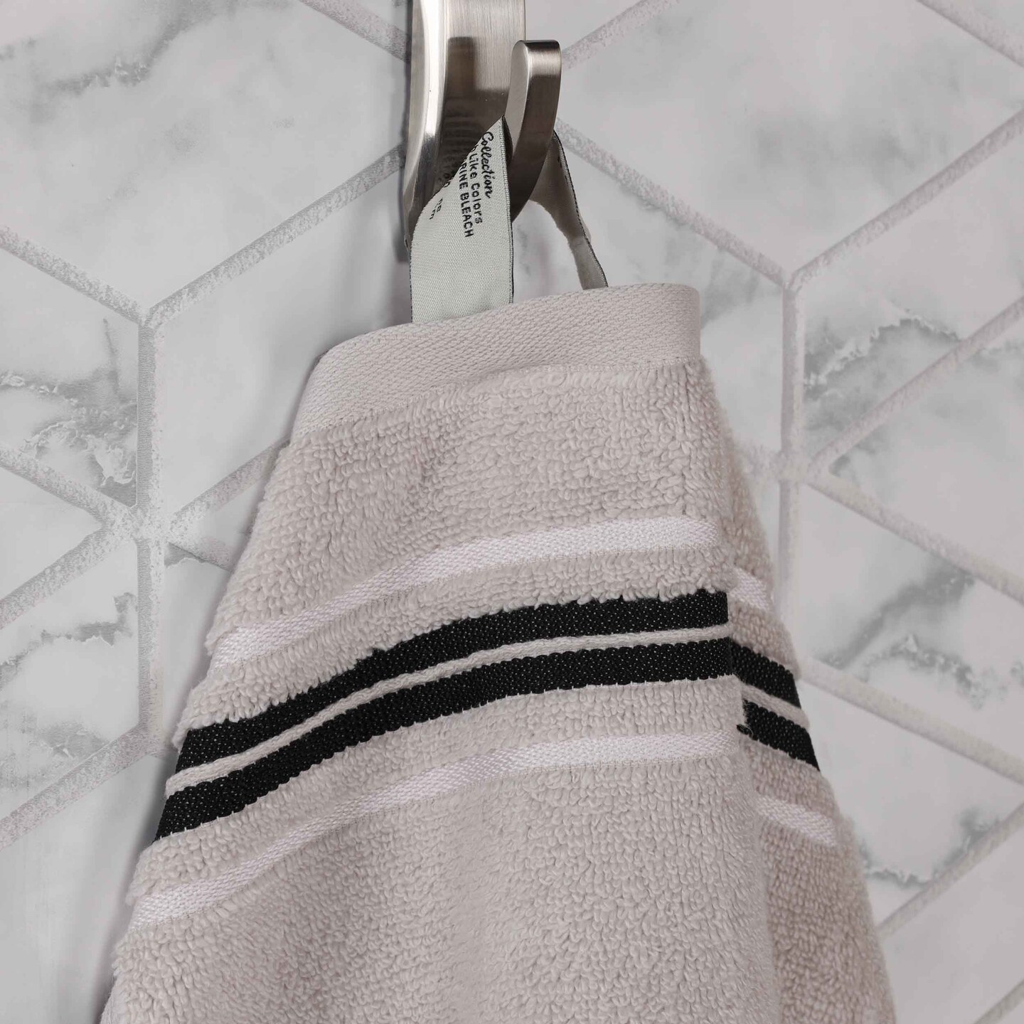 Set of 4 Zero Twist Cotton Floral Jacquard Bath Towel Set Ultra