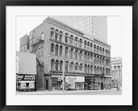 Framed Art Iron Block, 205 East Wisconsin Avenue, Milwaukee, Milwaukee County, WI Wall Decor 18x24 Artwork