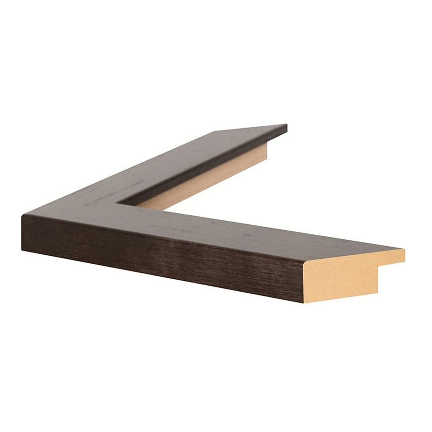 24x33 Picture Frame Bauhaus 125, 1.25&#x22; MDF Wood Composite Moulding, Faux Woodgrain Wall Display Frame for Art, Posters, or Photos by wallsthatspeak