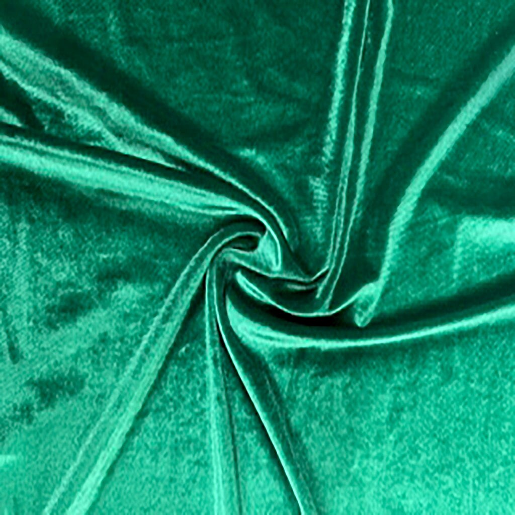 1 Yard Stretch Velvet Solid Polyester Spandex Fabric For Dancewear Costumes Leggings 60” Width