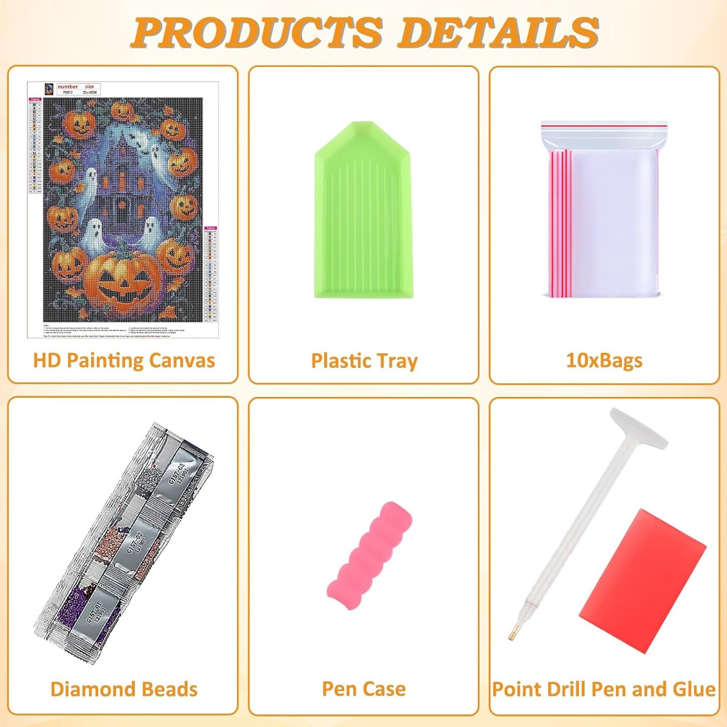 Pumpkin 5D Diamond Art Kits