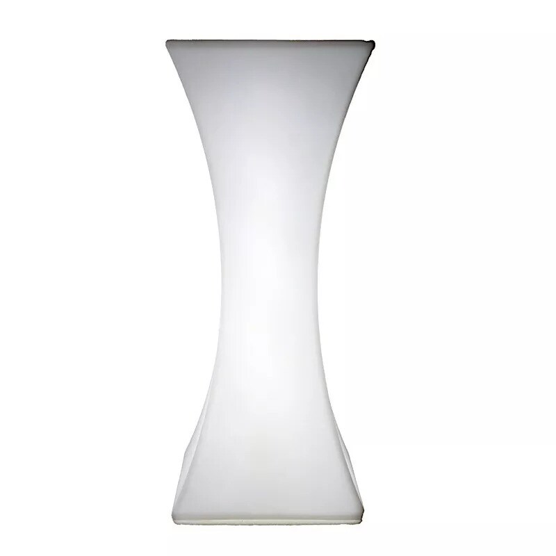 18&#x22; x 43&#x22; Assorted Light Up Cocktail Table Cordless LED Furniture Party Events