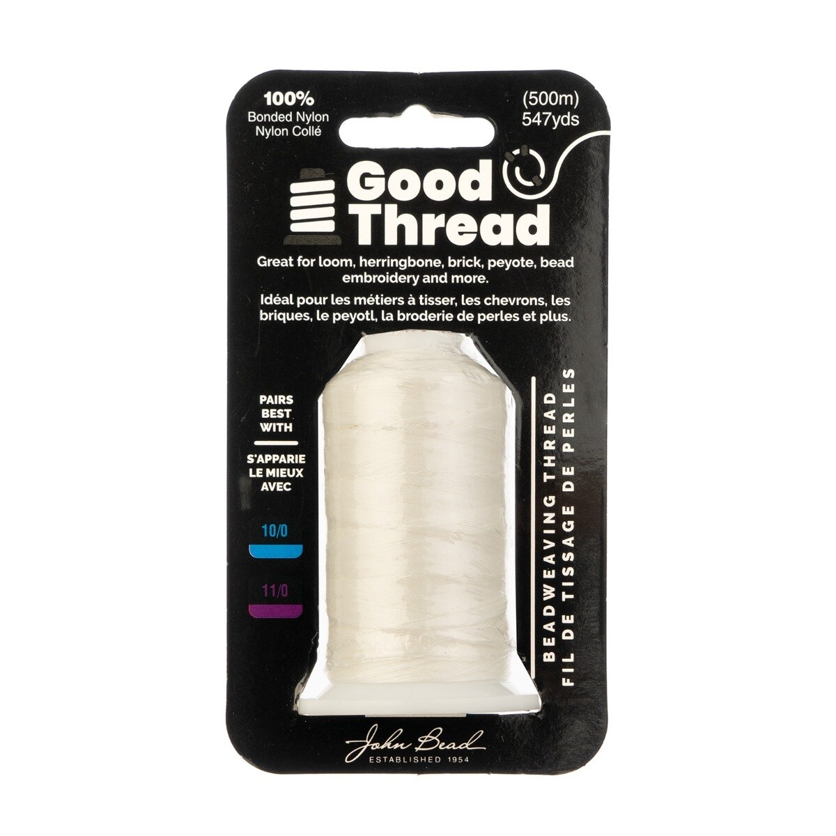 Good Thread Beadweaving Nylon Thread, 547yds