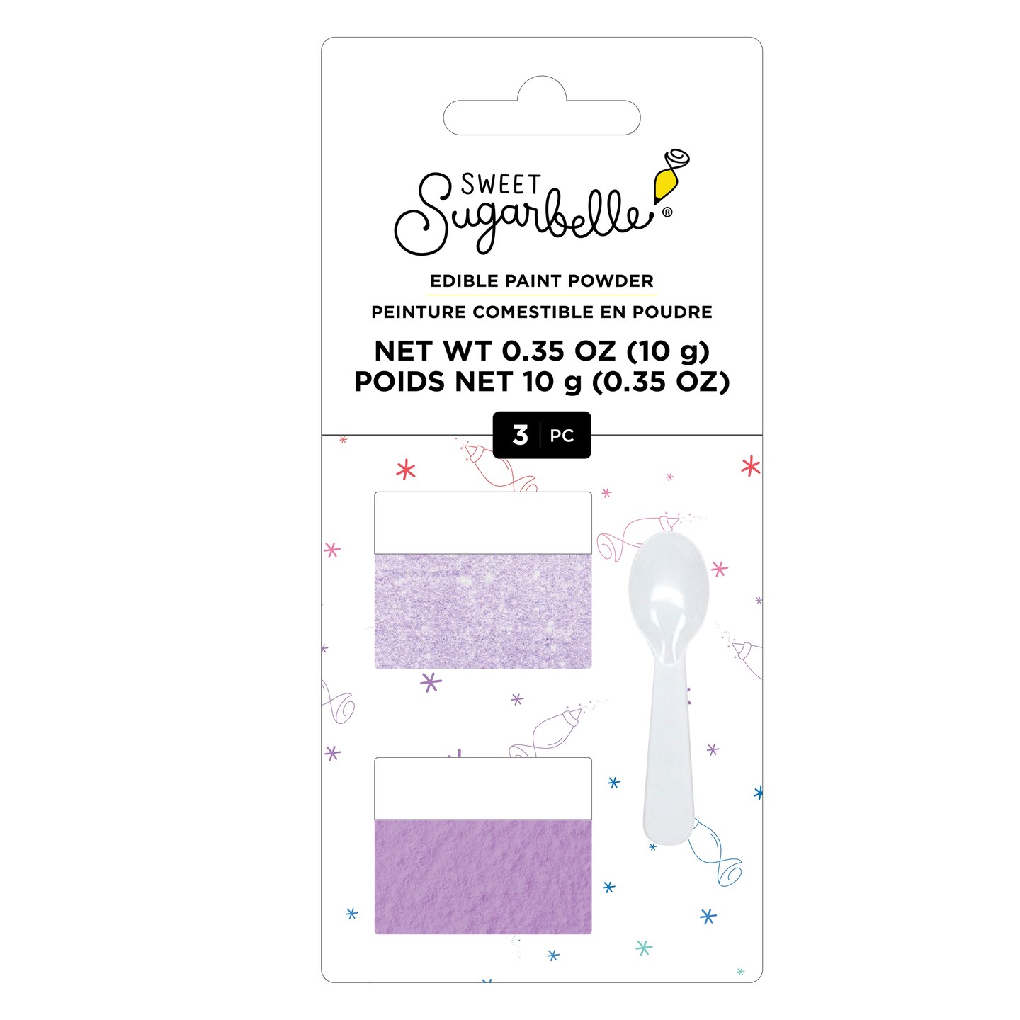 Sweet Sugarbelle Edible Paint Powders And Mixing Spoon