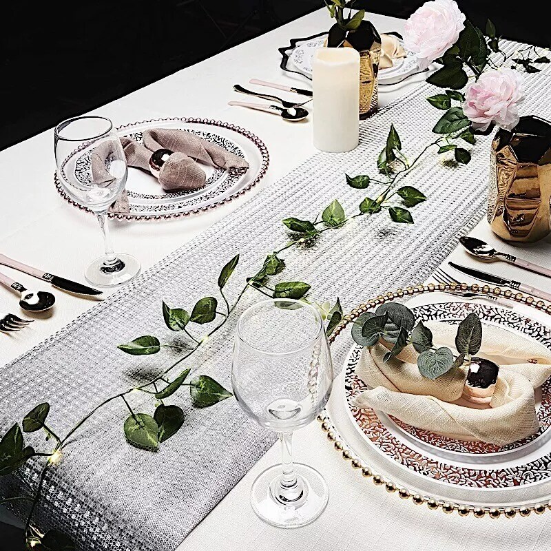 7 ft Green LED Leaves Garland Battery Operated Fairy Lights Wedding Decorations