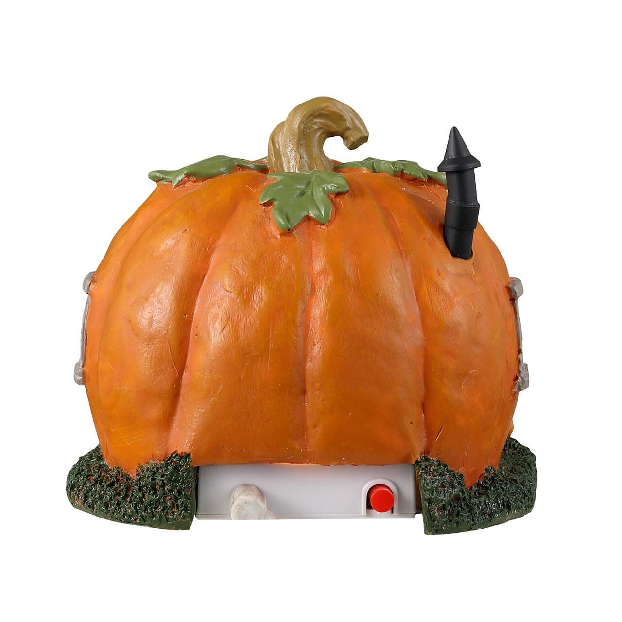 Lemax Spooky Town Pumpkin Cottage Halloween Village Building