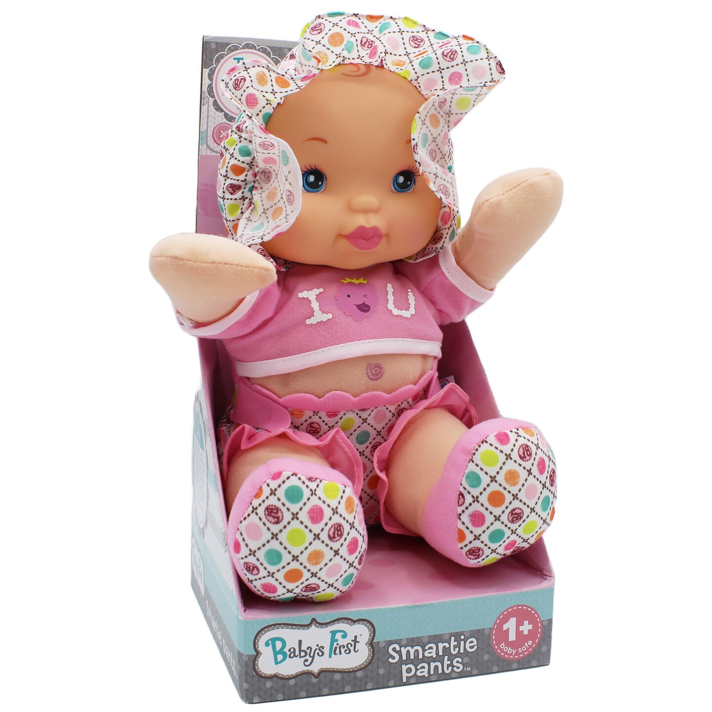 Baby&#x27;s First Smartie Pants Pink Toy Doll  - All Ages