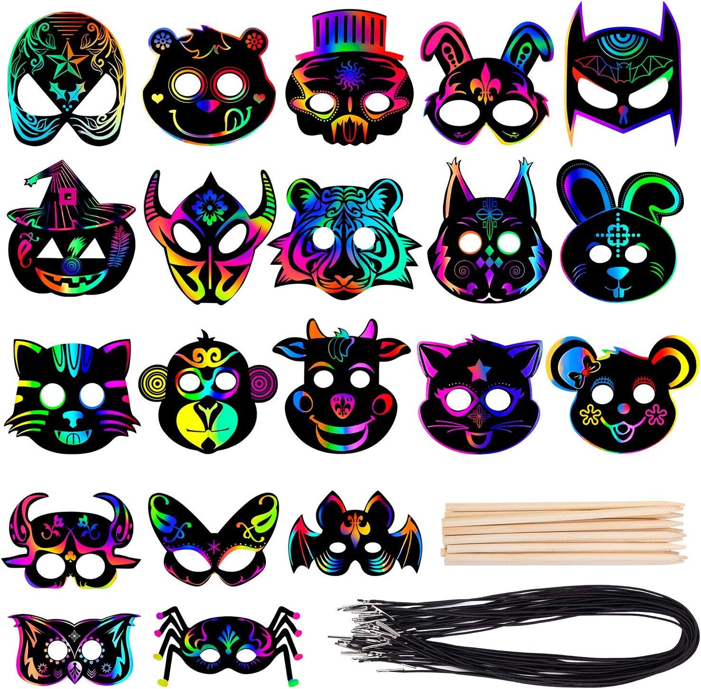 Halloween Mask Craft Kit for Kids