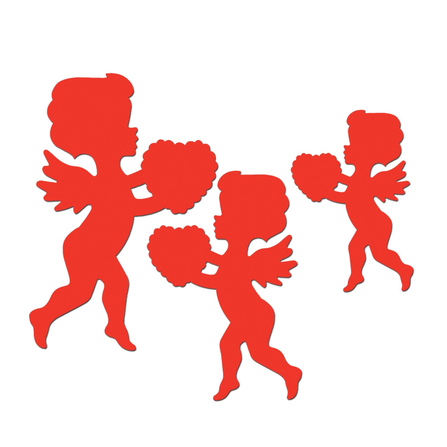Beistle Pkgd Printed Cupid Cutouts - 24 Pack