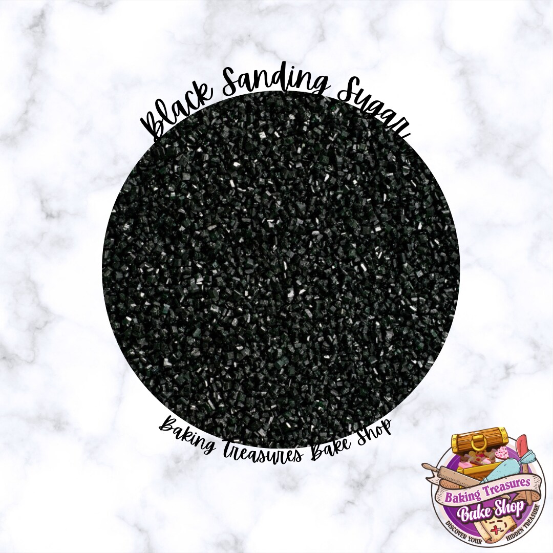 Black Sanding Sugar