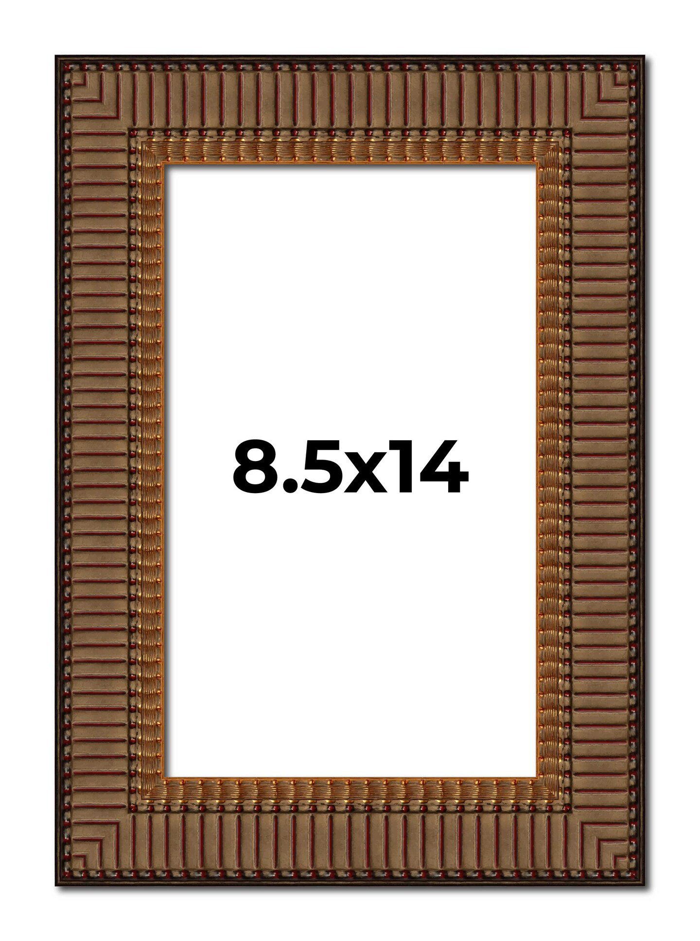 8.5x14 Museum Picture Frame with UV-Resistant Acrylic & Acid Free