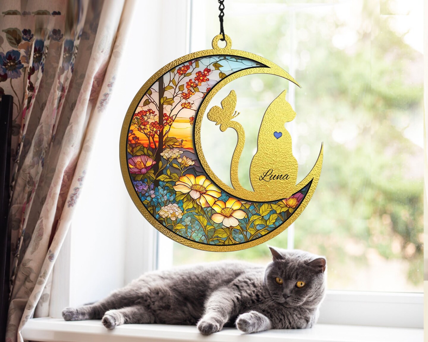 Personalized cat memorial gifts hot sale