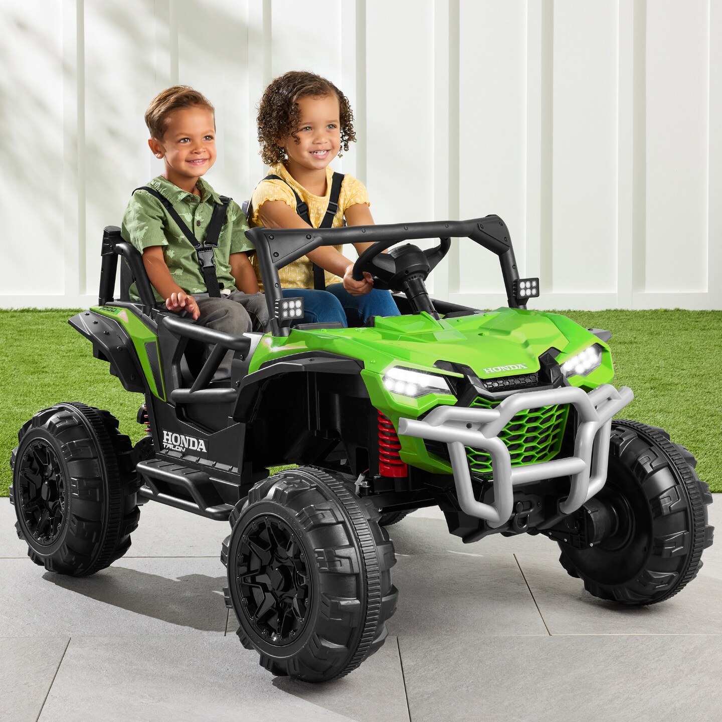 Best Choice Products Kids 24V Electric Ride-On UTV, Officially Licensed Honda Talon w/ Remote, LED Lights