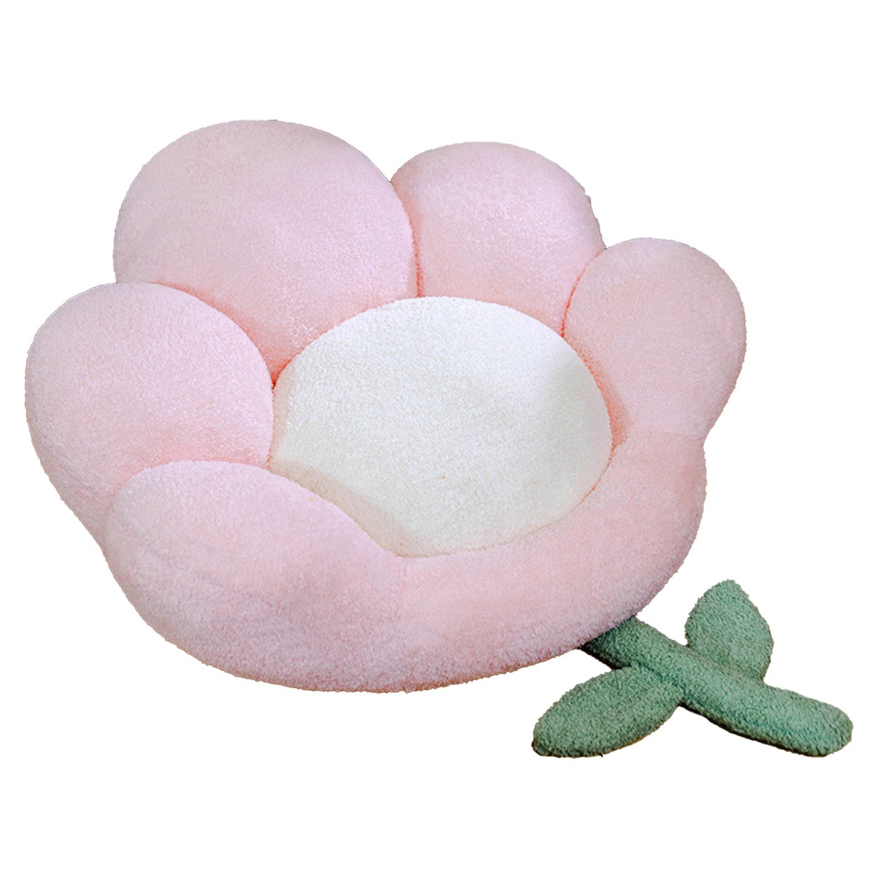 Seat Mat Detachable Extra-Soft Texture Thickened Flower Shape Sitting Chair Seat Mat For Floor