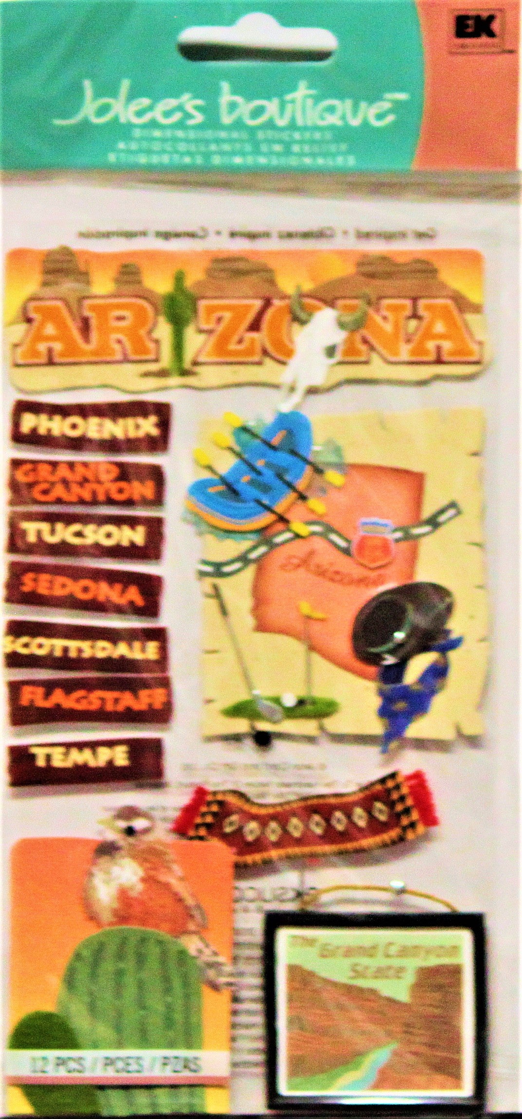 Jolee&#x27;s Boutique Arizona Dimensional Stickers