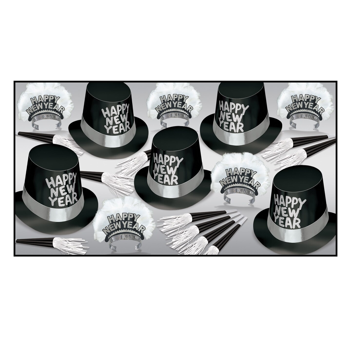Beistle Tuxedo-Nite Assorted for 10 - 1 Pack