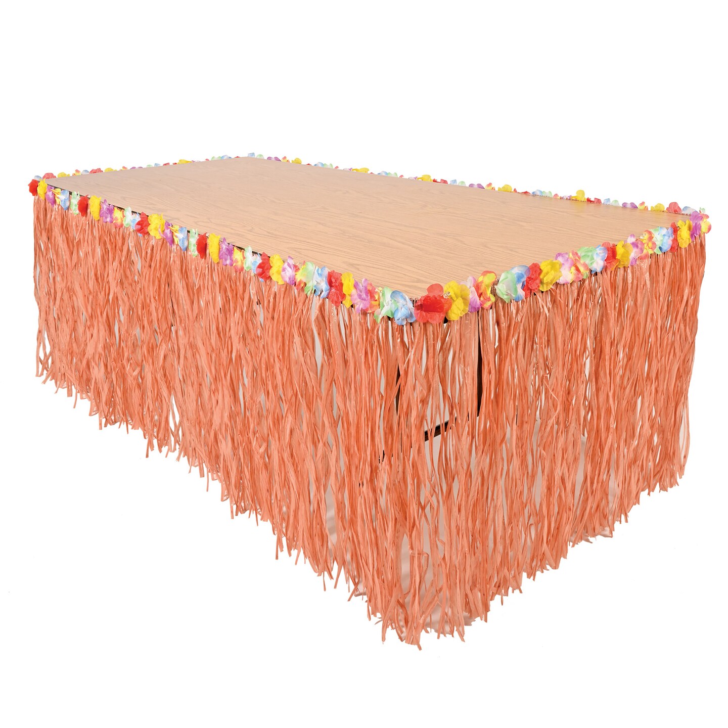 Beistle 30in. x 9Feet Natural Standard Artificial Grass Table Skirting - 6 Pack