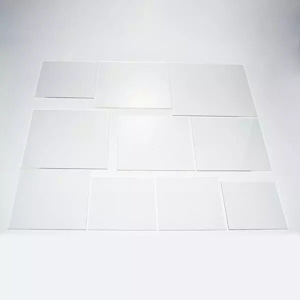 2 Clear 14" Plexiglass Sheets Square Acrylic Sign Boards Wedding Decorations