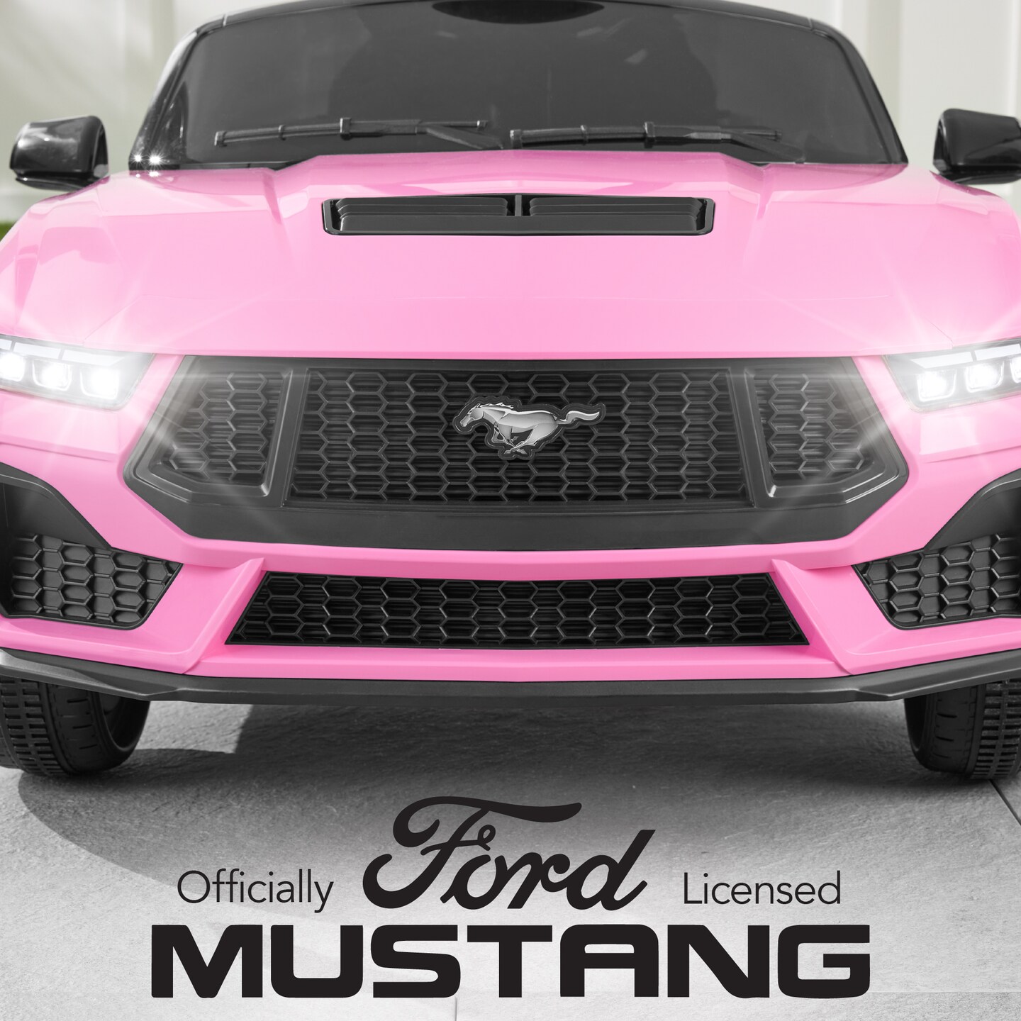 Best Choice Products Kids 12V Electric Ride-On Car Officially Licensed Ford Mustang w/ Remote, LED Lights