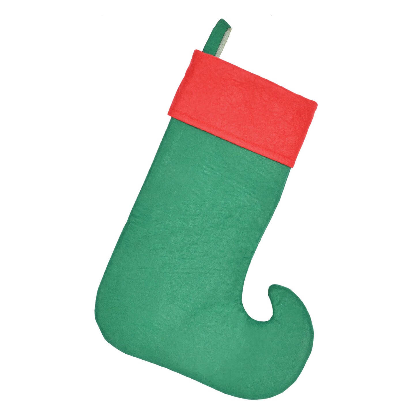 Beistle 15&#xBD;in. x 11&#xBD;in. Felt Elf Stocking - 12 Pack