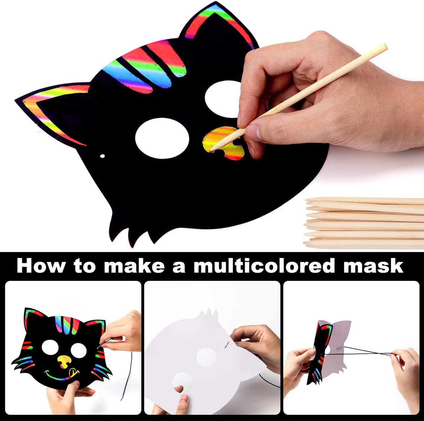 Halloween Mask Craft Kit for Kids