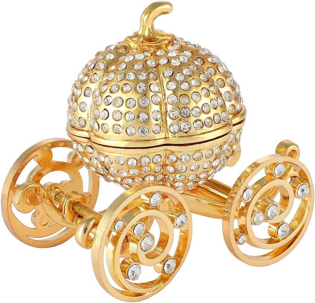 Trinket Box Hinged Decorative Collectible Figurine Unique Gift to Store The Ring