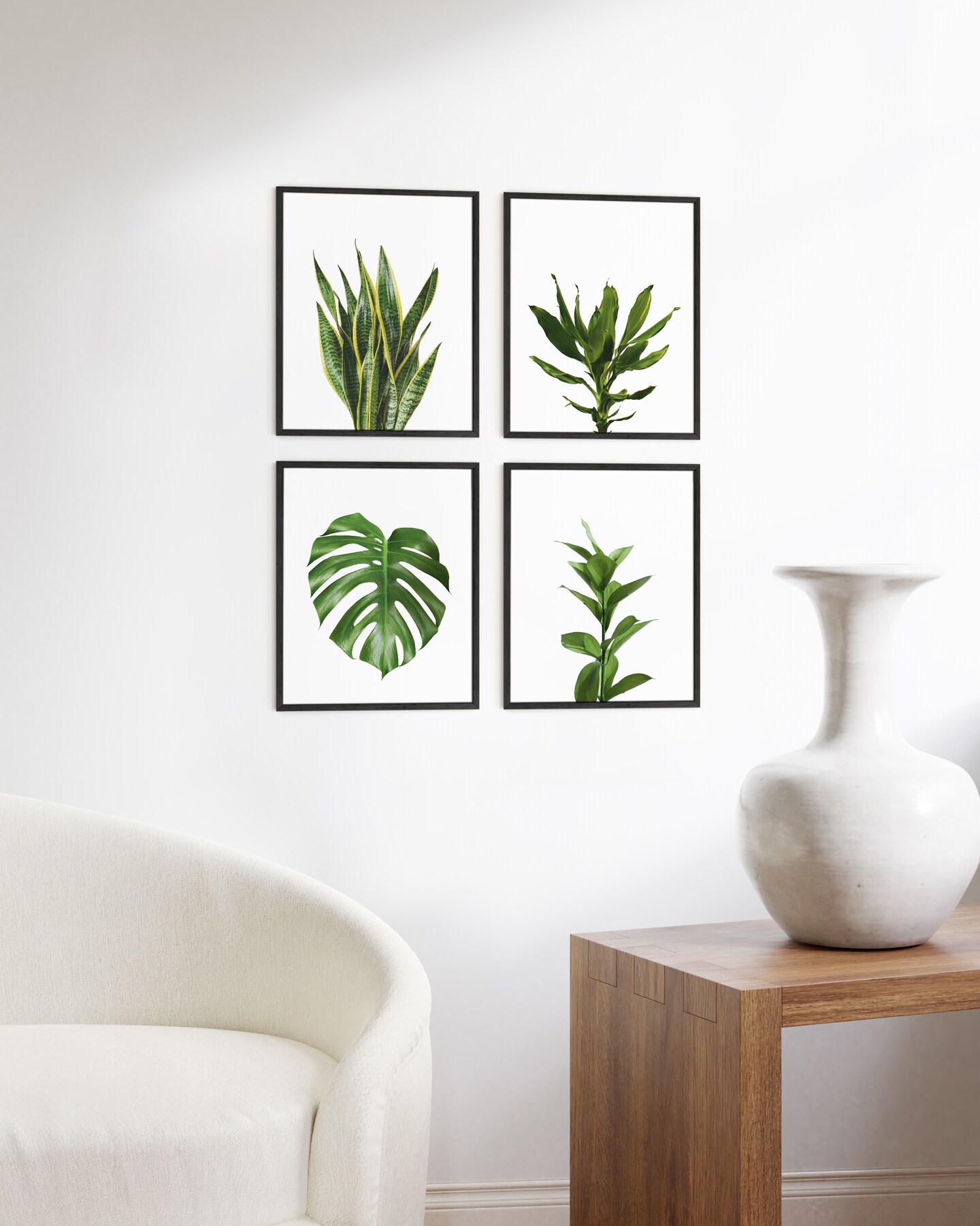 Haus and Hues Botanical Prints Set of 4