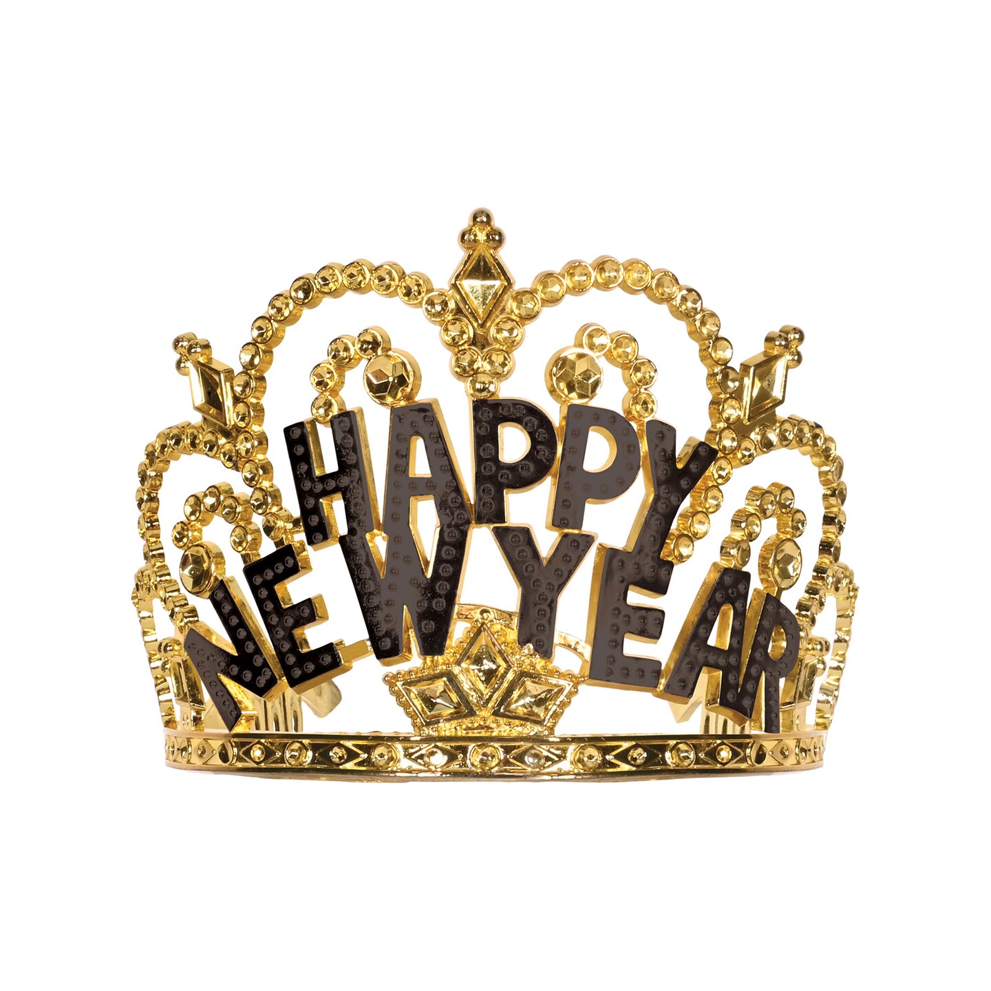 Beistle Plastic Happy New Year Tiara 12 Pack