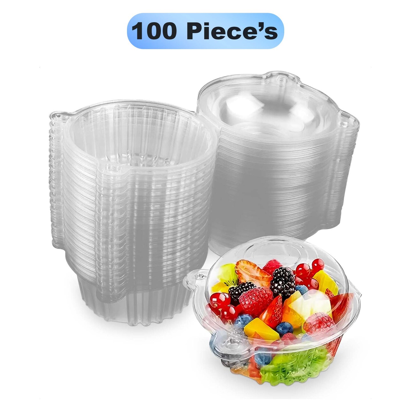 Single Cupcake Boxes with Lids