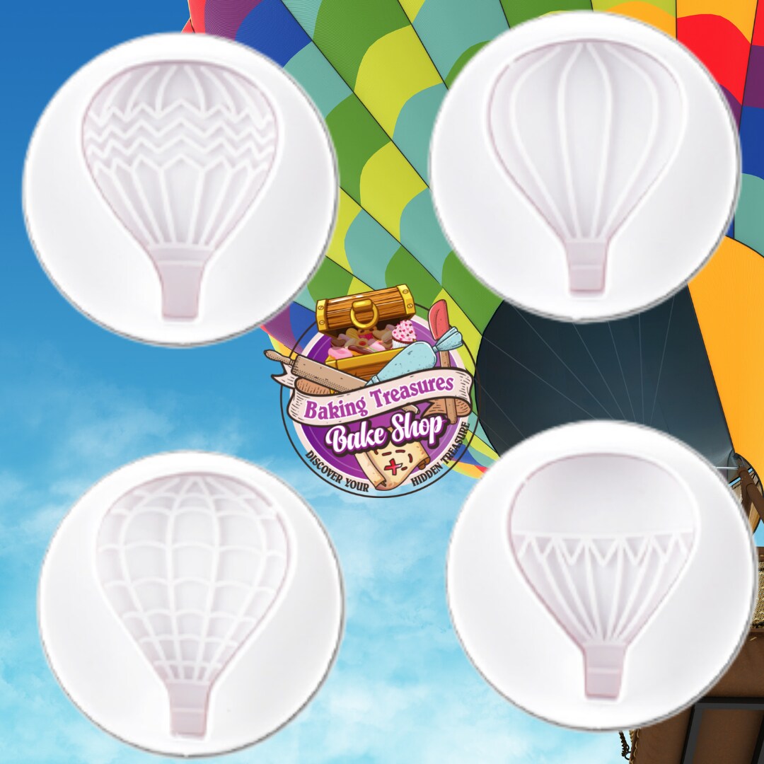 HOTAIR BALLON 4 PC SET Cookie PLUNGERS