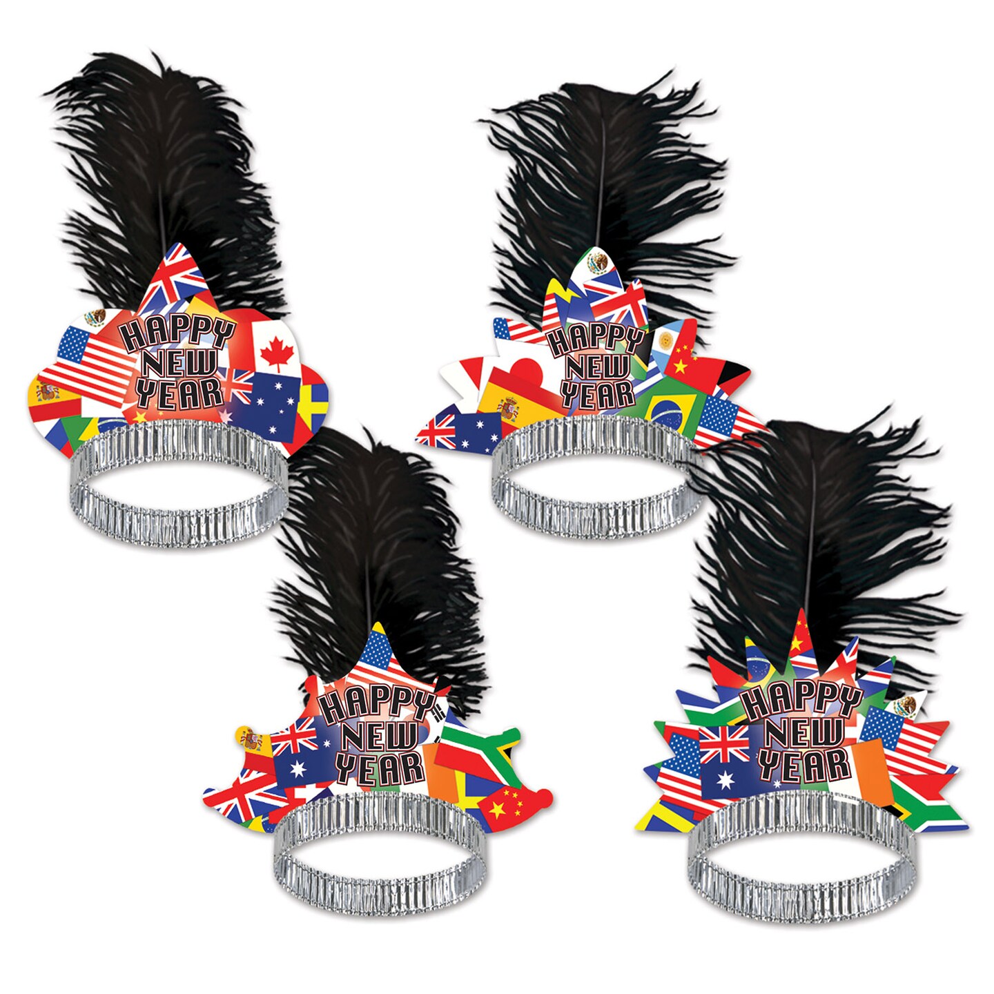 Beistle International Tiaras - 50 Pack