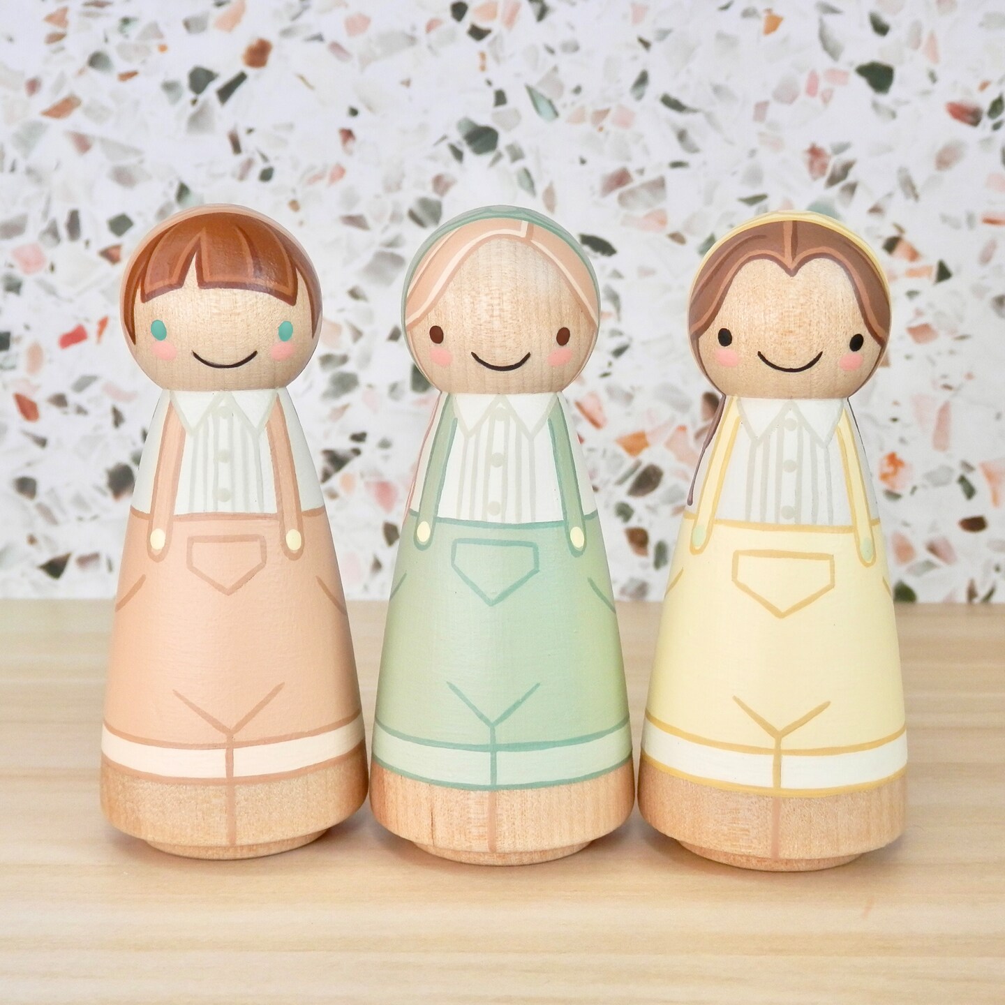 Gardener Peg Doll Girls Spring Cottage Core MakerPlace by Michaels