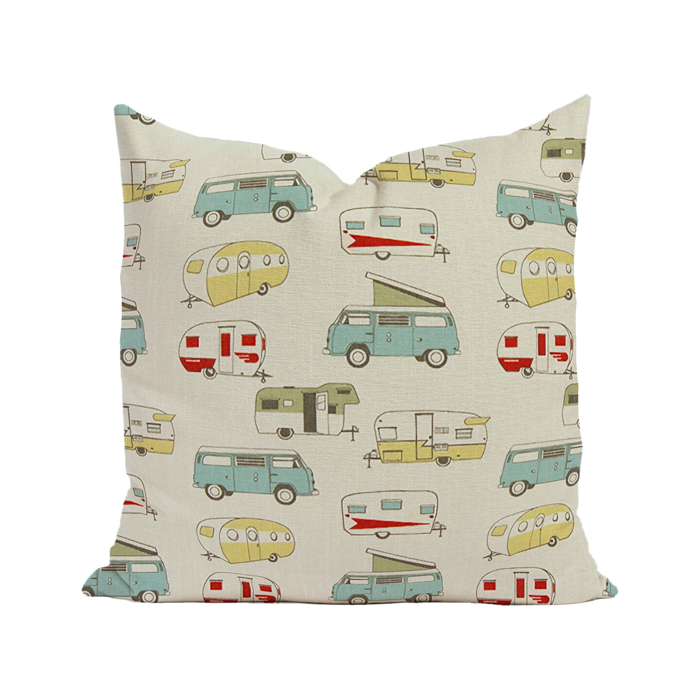Vintage camper pillows hotsell