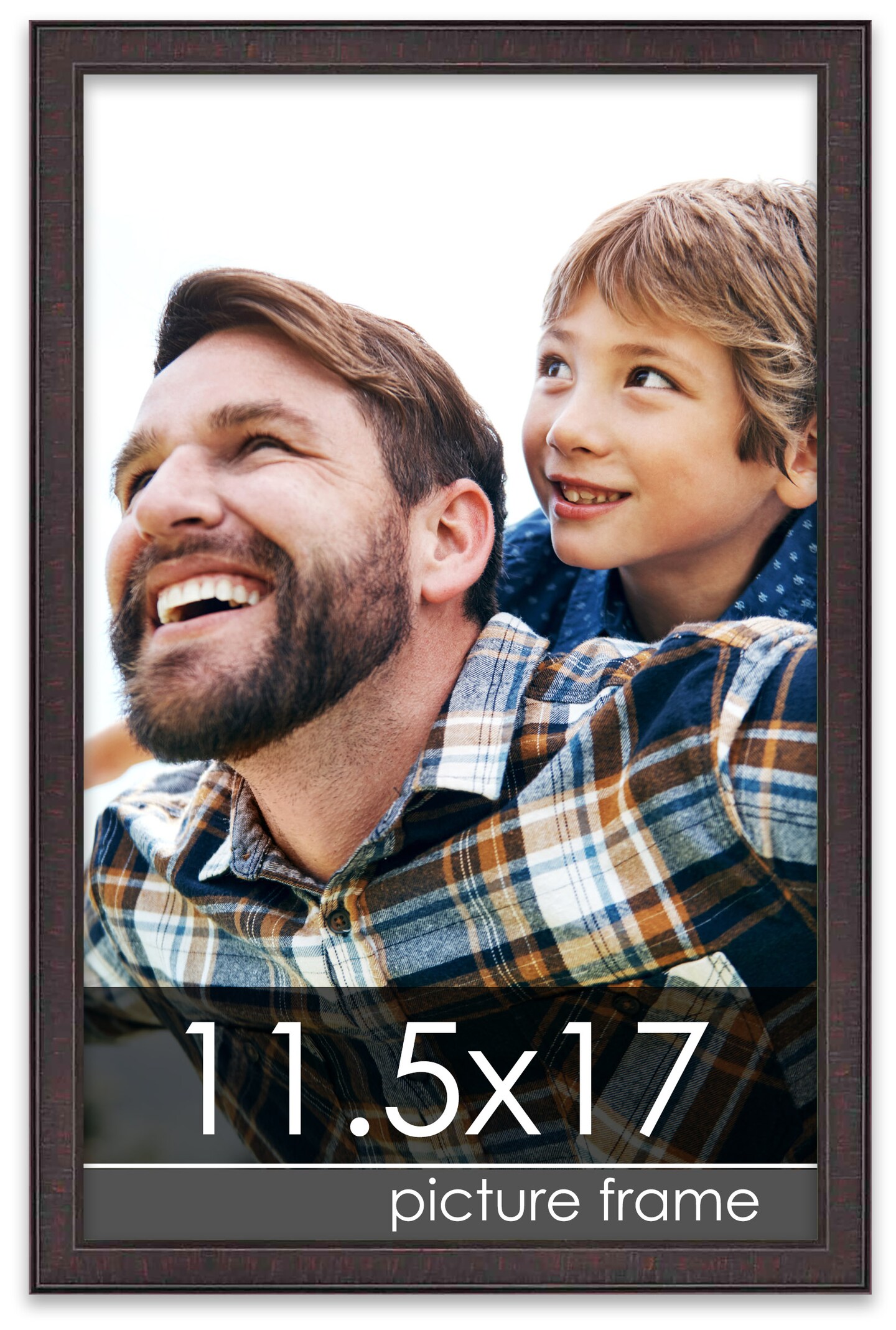 11.5x17 Textured Picture Frame with UV-Resistant Acrylic & Acid