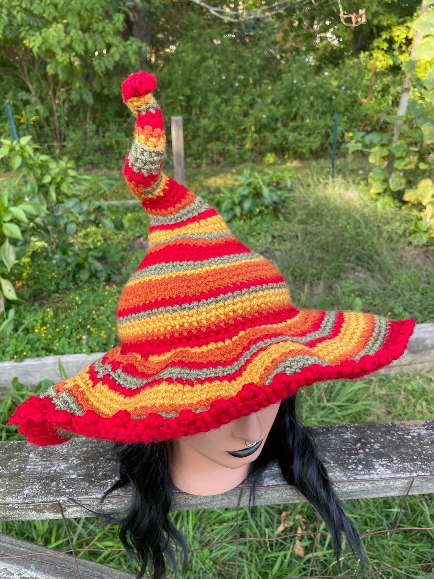 Twisted Witch Modern Witch Hat Crochet Pattern Free HOT Crochet