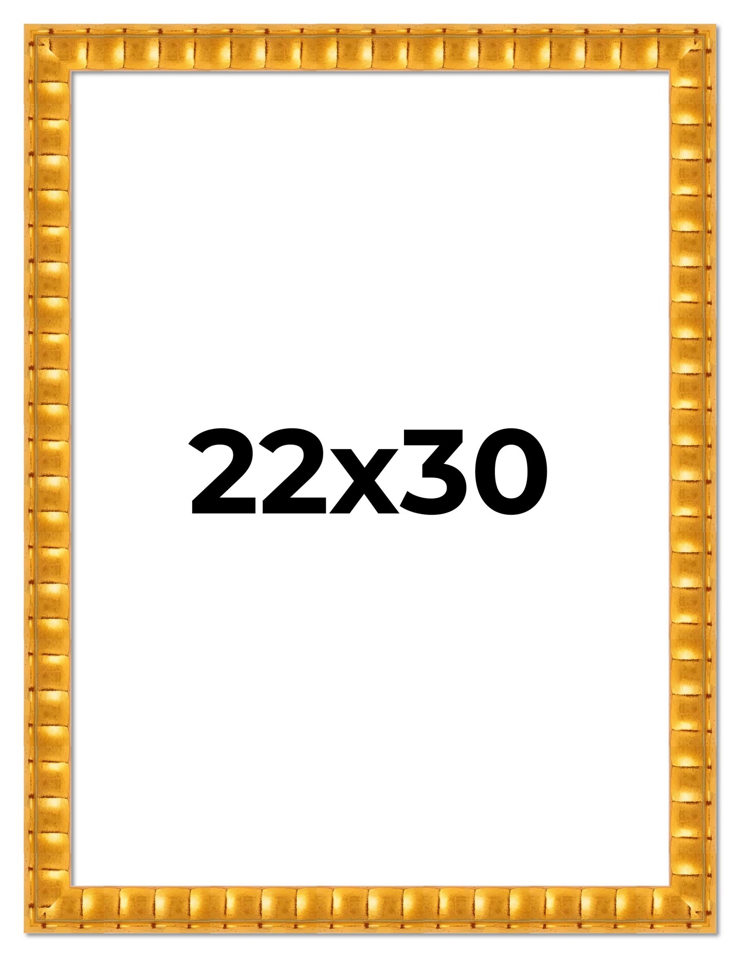 22x30 Bamboo Picture Frame with UV-Resistant Acrylic & Acid Free Backing, Available in 4 Finishes - Brown, Black, Gold, and Natural