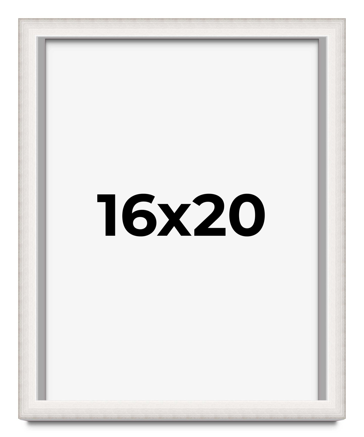 16x20 Shadow Box 1.5&#x22; Depth Picture Frame with UV-Resistant Acrylic &#x26; Acid Free Backing, Available in 5 Finishes - Black, Brown, Gold, Silver, White
