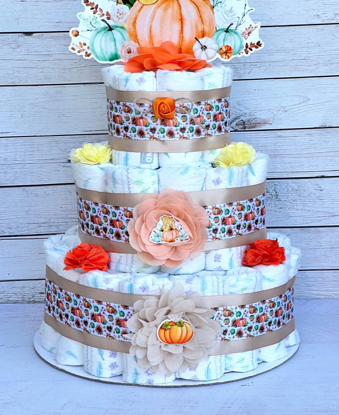 Hotsell 3 Tier Pooh Diaper Cake