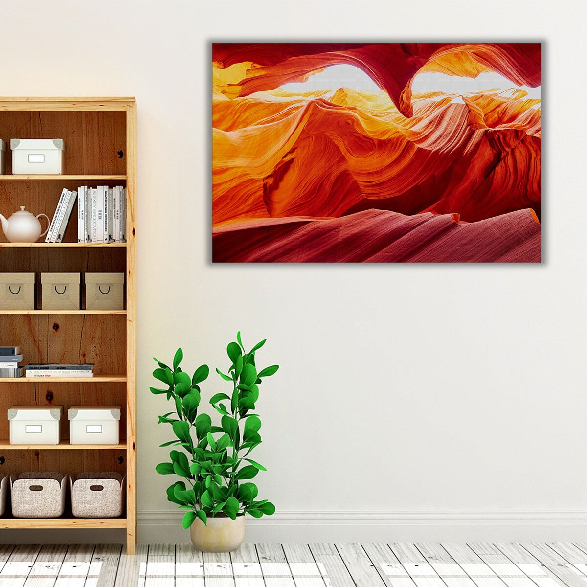 Antelope Canyon Art Print, Antelope Canyon Wall Art, Canyon of Antelope Home Decor, Antelope Canyon Painting cheapest Canvas, Antelope Canyon Artwork